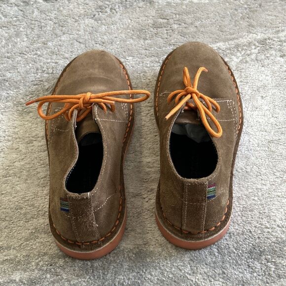 Veldskoen Chukka Boots Shoes Mens 6 Womens 8 Suede Brown Heritage Bloem Orange - Picture 6 of 8